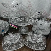 سرویس حباب دار کریستال لهستان، برند کلاسیک.