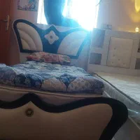 تخت خواب تک نفره دخترانه