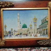 تابلو فرش دستباف ابریشم
