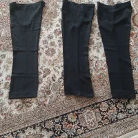 شلوار کرپ مشکی زنانه نو