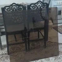 شیشه میز دودی بدون کوچکترین خط