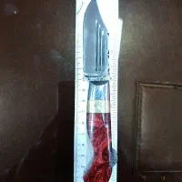 چاقو بابا دسته کهربا17ونیم سانت