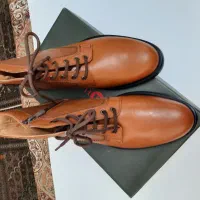 یک جفت نیم بوت مردانه چرم