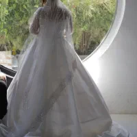 لباس عروس کارشده سایز 42،40
