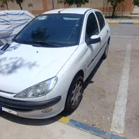 پژو۲۰۶ رنگ سفیدفابریک