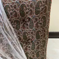 پشتی ترمه کاملا نو