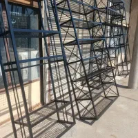 انجام رنگ کور ه بر رویه قفسه سازهای سبک سنگین