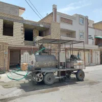 دستگاه فوم بتن سه فاز چهار چرخ