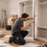 نصب خورده کاری پارتیشن بندی و تعمیرات کابینت کمد