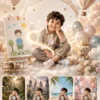 آتلیه آنلاین کودک (هرعکس ۴۰ هزارتومان)
