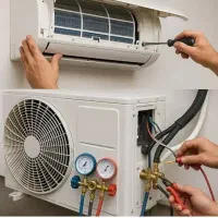 تعمیر، سرویس، نشت یابی،گازگیری‌ و نصب کولر گازی