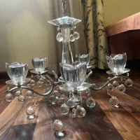 لوستر استیل پنج شاخه