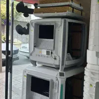 سوپر کولر ابی پلیمری ایرومکس مدل 4000 روبه رو