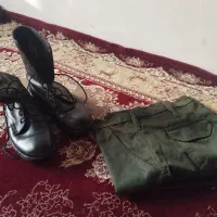 پوتین و شلوار سربازی نیروی انتظامی