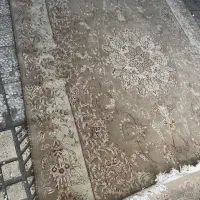 ۲ عدد فرش ۶ متری گردویی رنگ