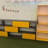 فروش شلف و کتابخانه کوچک mdf
