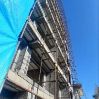 داربست فلزی در چالوس کلار آباد متل قو نوشهر