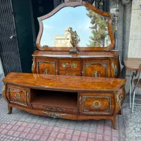 میز تلوزیون و آینه وکنسول معرق و مازول کدb61