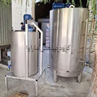 دستگاه پاتیل پخت شیر 100 دیگ شیر جوش گرم داغ کن