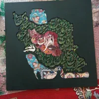 تابلو برجسته طرح نقشه ایران