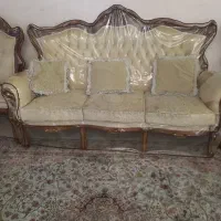 مبل۹نفره بامیزعسلی