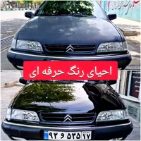 احیای رنگ و پولیش واکس حرفه ای