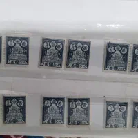 تمبر قاجاری متعلق به 140 سال پیش مهر نخورده اصلی