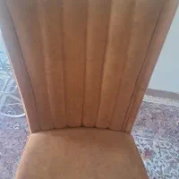 صندلی سالم و محکم قهوه ای
