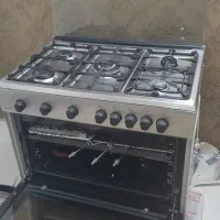 گاز ۵ شعله رومگاایتالیایی اصل  تمام استیل