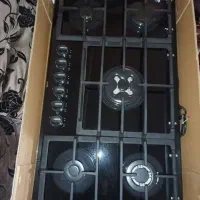 فوری‌گاز التون ۵شعله صفحه ای مشکی