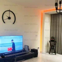 ساعت دیواری مدرن مینیمال دو رینگ