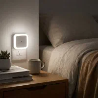چراغ خواب سنسوردار HC300 با لامپ LED و نصب آسان