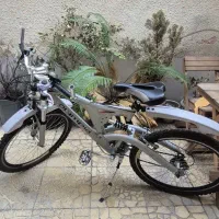 دوچرخه کوهستانی سایز ۲۶ خارجی در حد نو