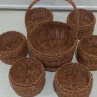 ست سبد های حصیری