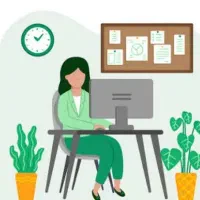 جویای کار در منزل