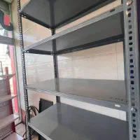 قفسه فلزی طوسی رنگ