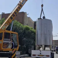 جرثقیل دکل بلند وکفی در تهران (شبانه روزی)