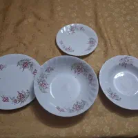 سرویس چینی گل عروس.سبزی خوردکن.سرویس پذیرایی