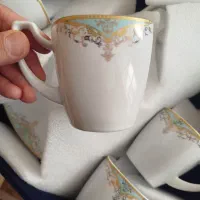 سرویس چایی گل فیروزه
