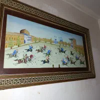 تابلو نقاشی مینیاتوری قدیمی