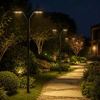 چراغ حیاطی و پایه باغی