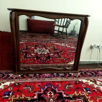 آینه با قاب چوبی 2تا