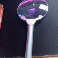 ذره‌بین دستی LED دو لنزه 2X و 6X با چراغ