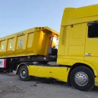 تریلی کمپرسی لبه کف تیغه کانتینر