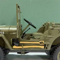 ماکت کنترلی جیپ ویلیز امریکائی +لوازم