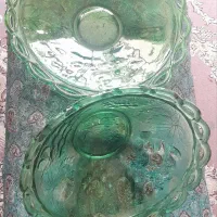 ظروف قدیمی شیشه ای