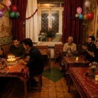 برگزاری تولد (میدان ولیعصر )قدیمی ترین کافه تهران