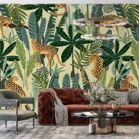 نصاب کاغذ دیواری. نصب پوستر ۳بعدی .نصب کاغذ دیواری