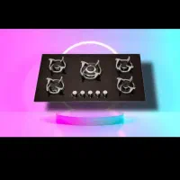 اجاق گاز ۵ شعله ساده حراج