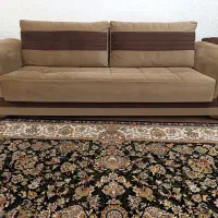 کاناپه تخت خواب شو فنری باکس دار